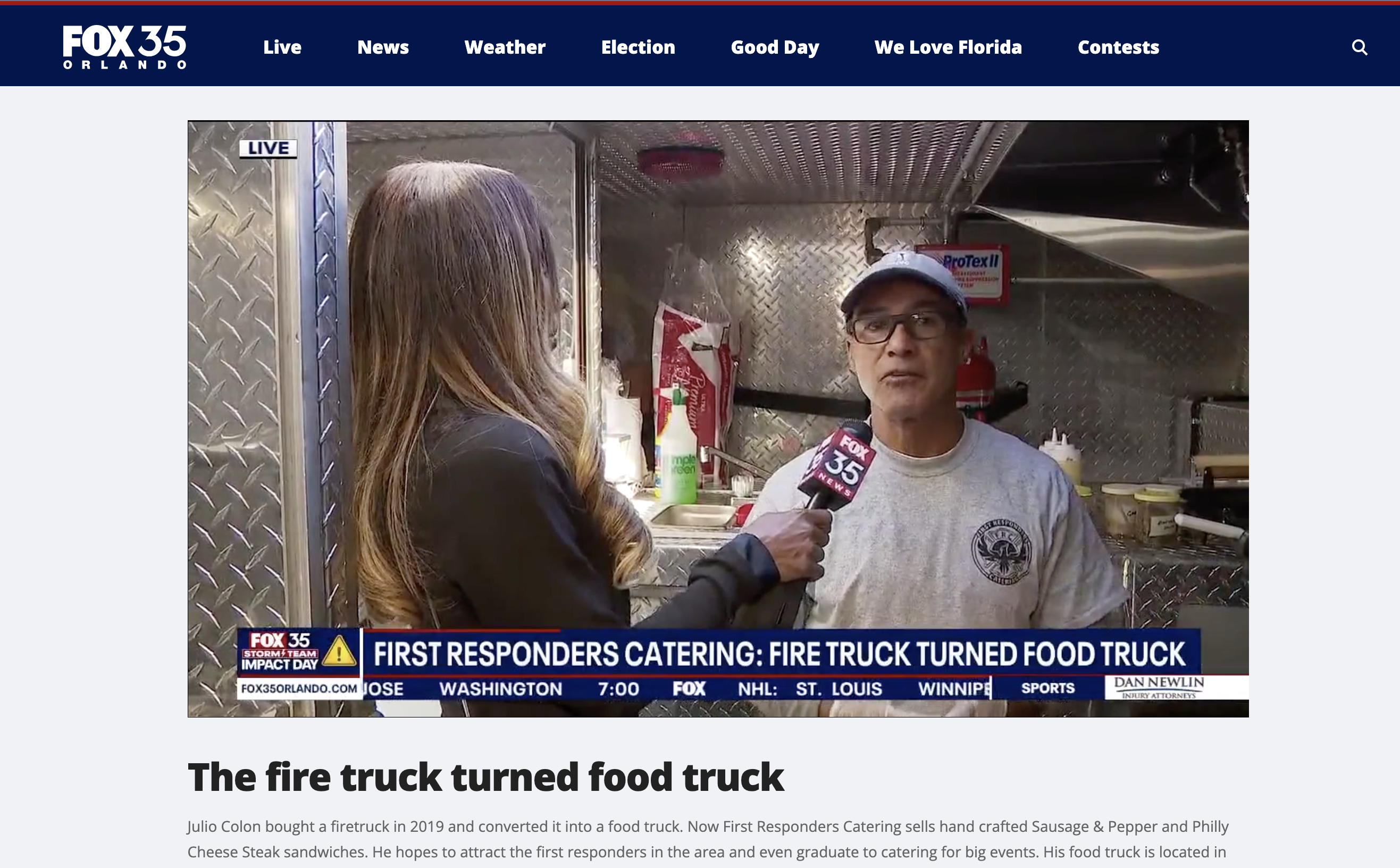 First Responders Catering